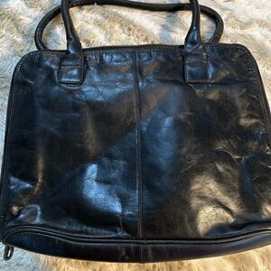 Latino leather large bag